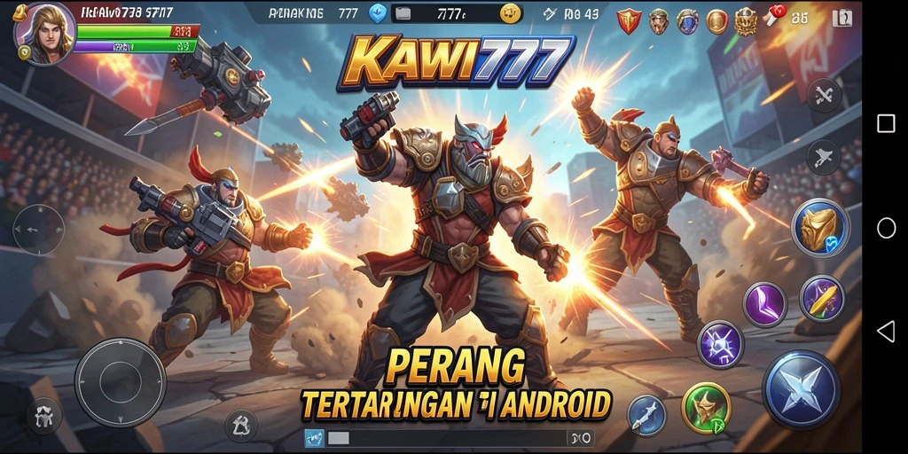 Tangkapan layar KAWI777 menampilkan aksi pertarungan yang mendebarkan.