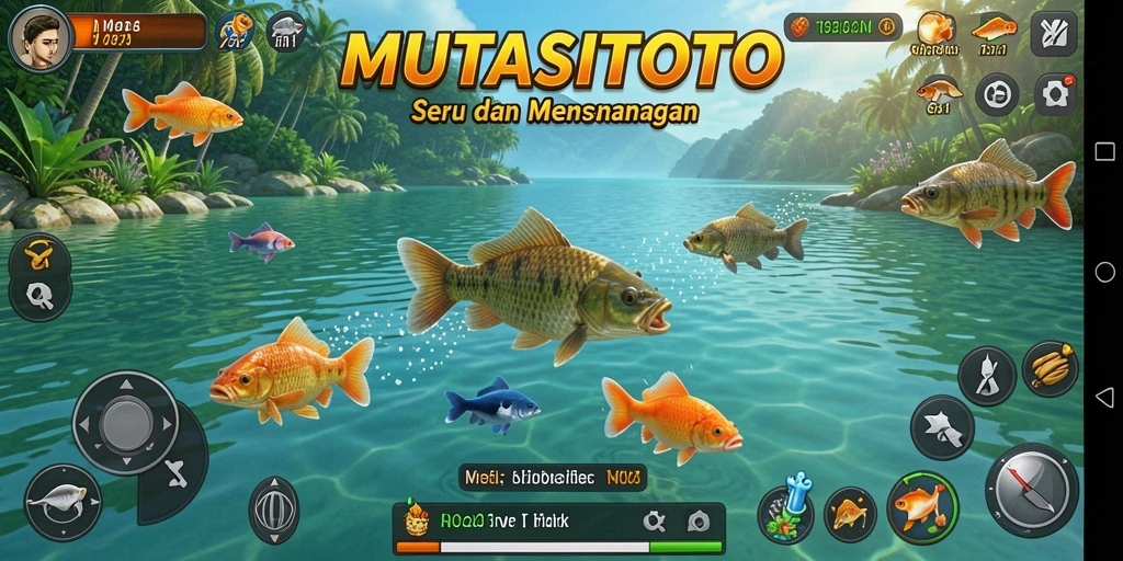 Gameplay <strong>MUTASITOTO</strong> menampilkan pengalaman memancing yang menarik dan realistis.