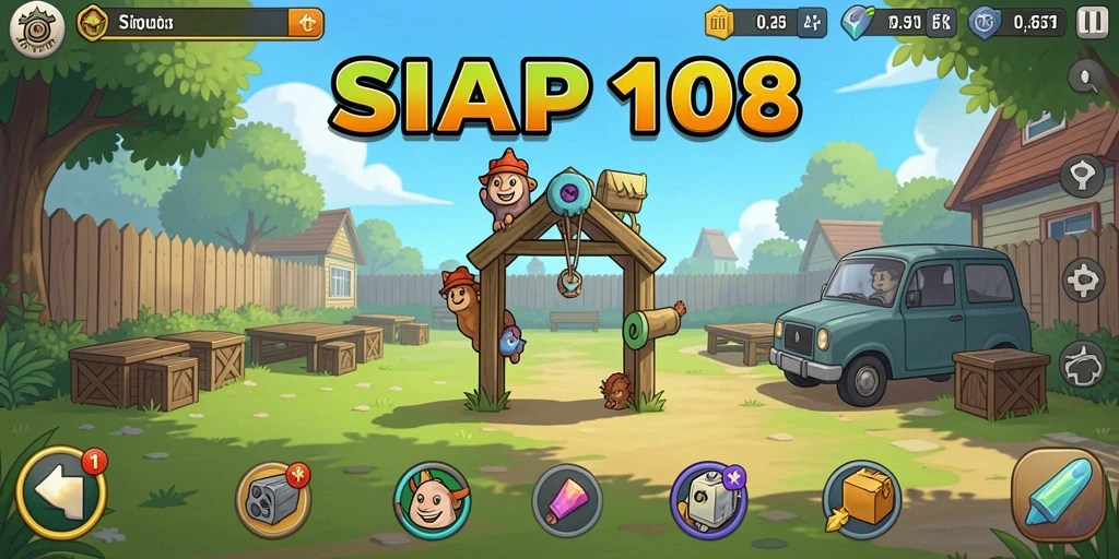 Tampilan menarik dari gameplay SIAP108 yang seru dan menghibur.