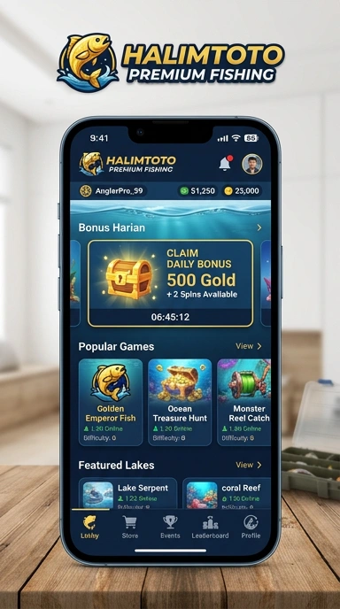 Halaman detail aplikasi dengan informasi lengkap di halimtoto.
